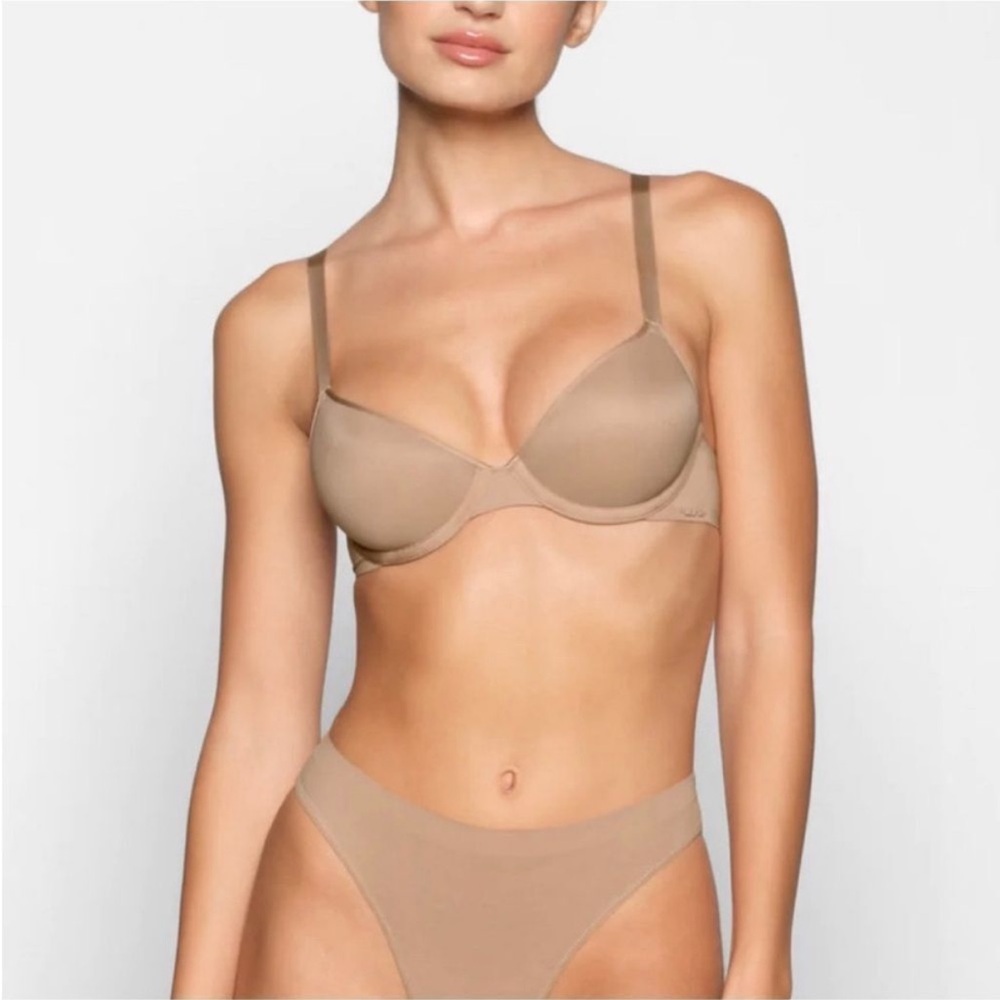 SKIMS Weightless Demi Bra in Mica 34DDD (34F) NWT